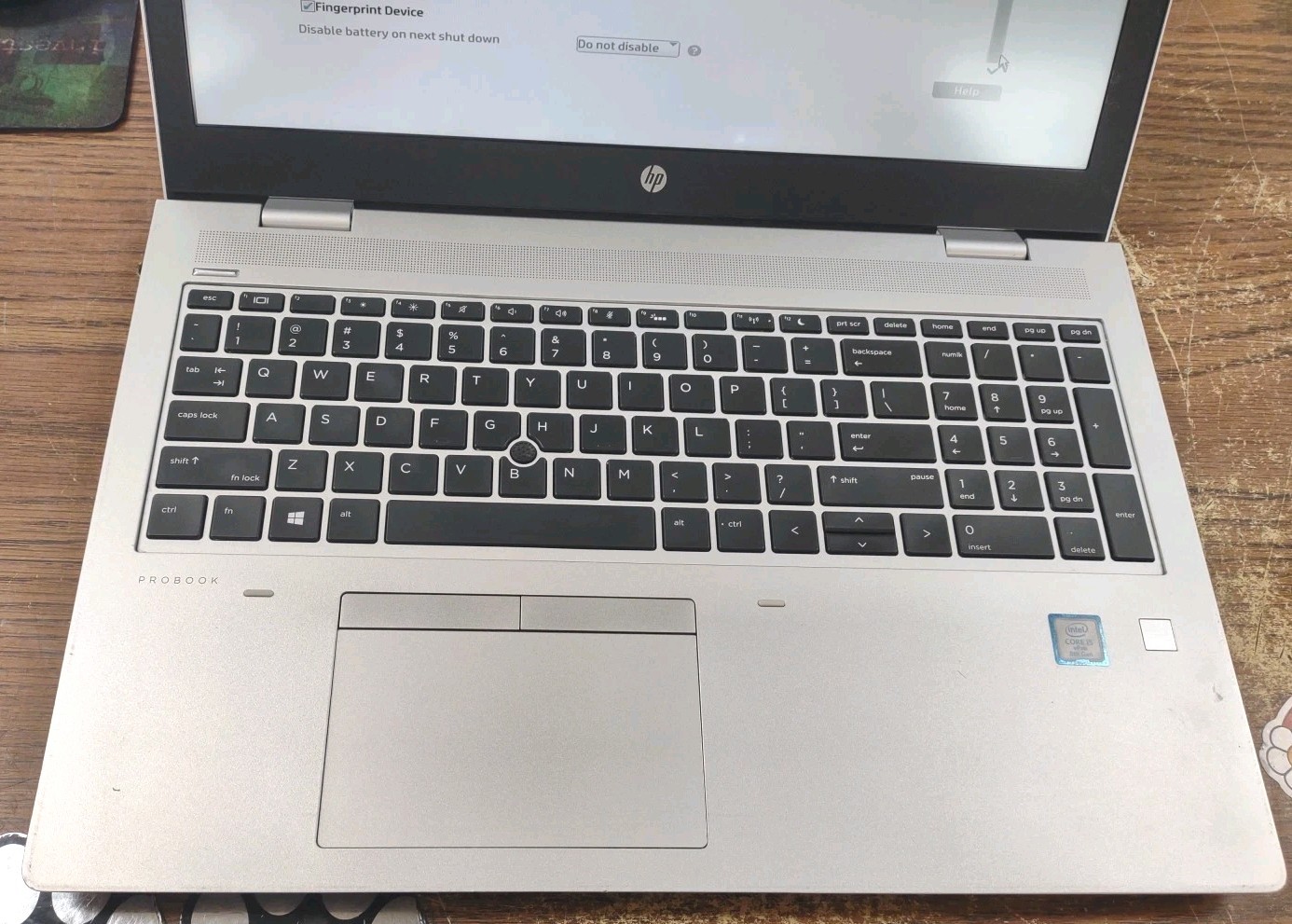 HP Probook 650 G5 LAPTOP 15.6 W/ i5-8365U 1.60GHz, 8GB, 256GB.