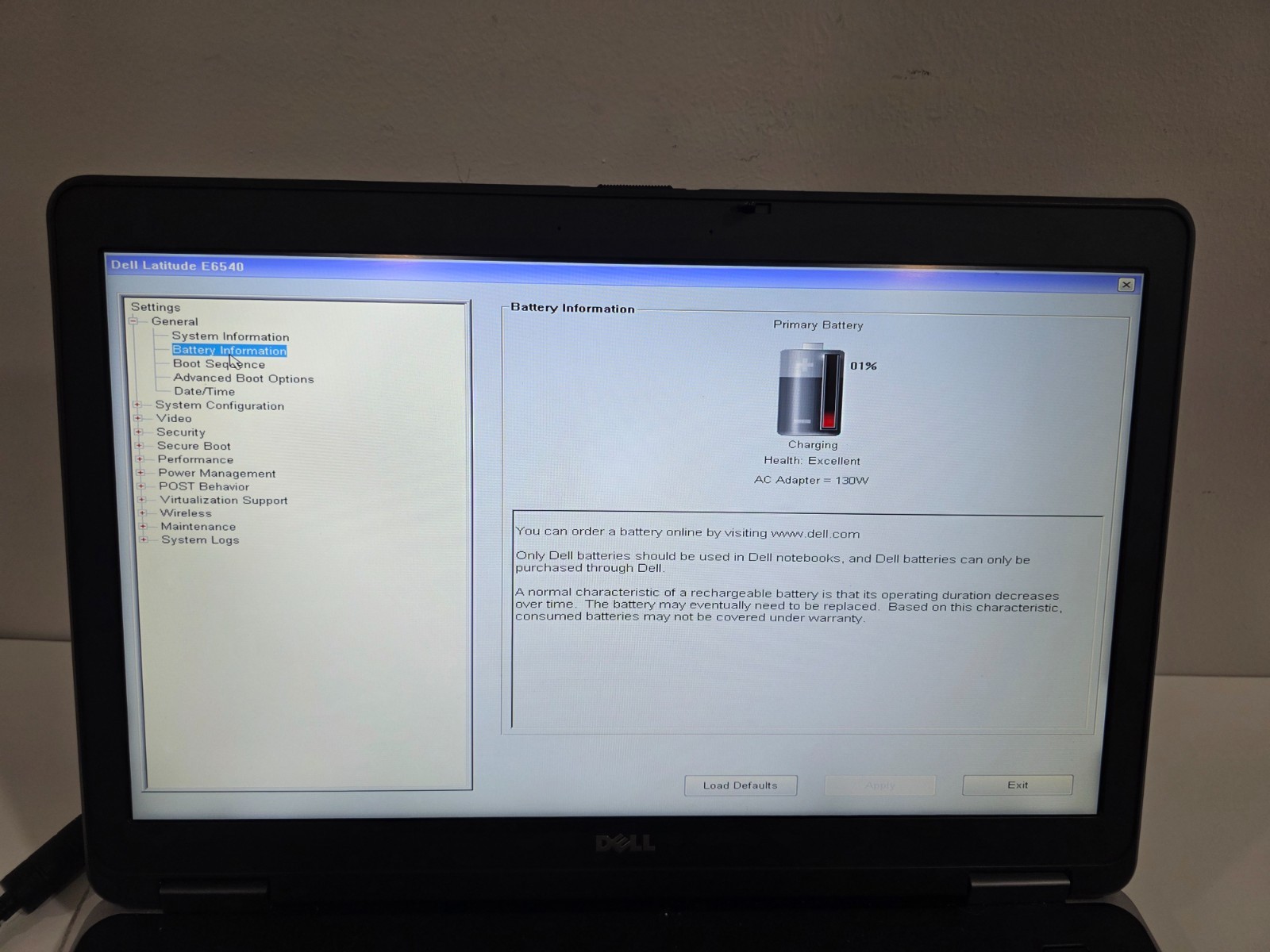 Dell Latitude E6540 Intel i5-4300M 8GB Bluetooth