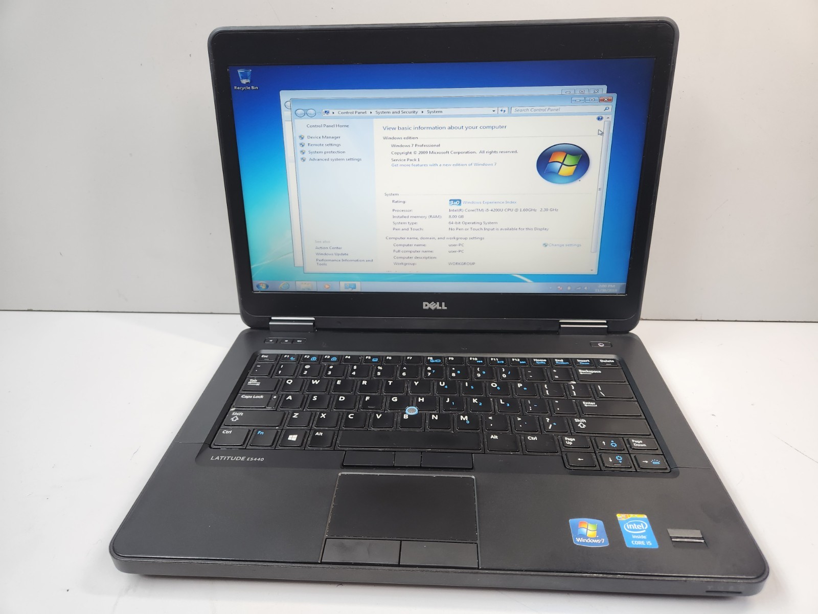 ThinkPad L440 Laptop 14″ Intel Core i5-4330M 2.8GHz 8GB 256GB SSD Win 7Pro