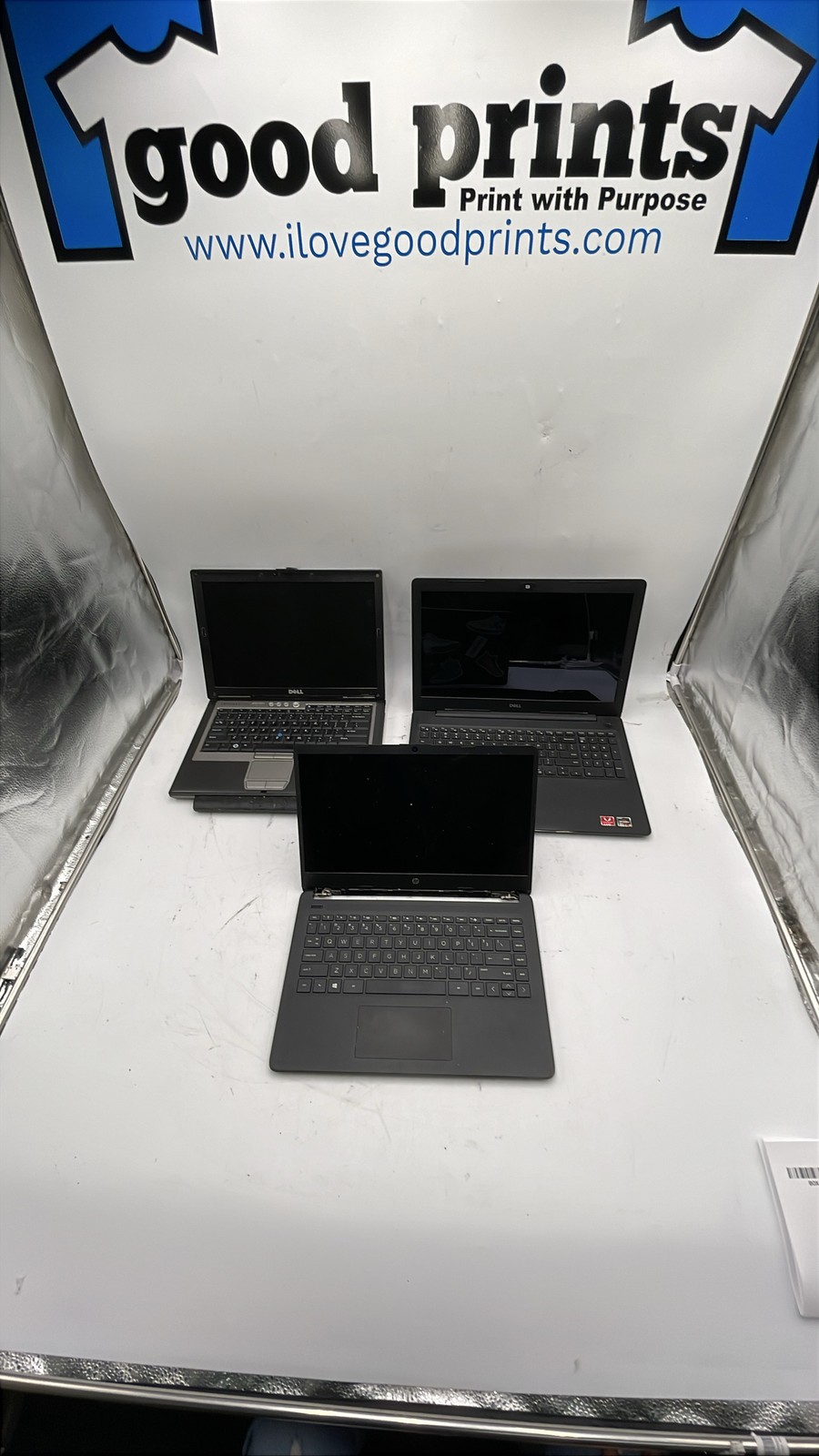HP 14-fq0013dx Dell Latitude D630 & Inspiron 15 P75F Laptops For Parts Lot Of 3