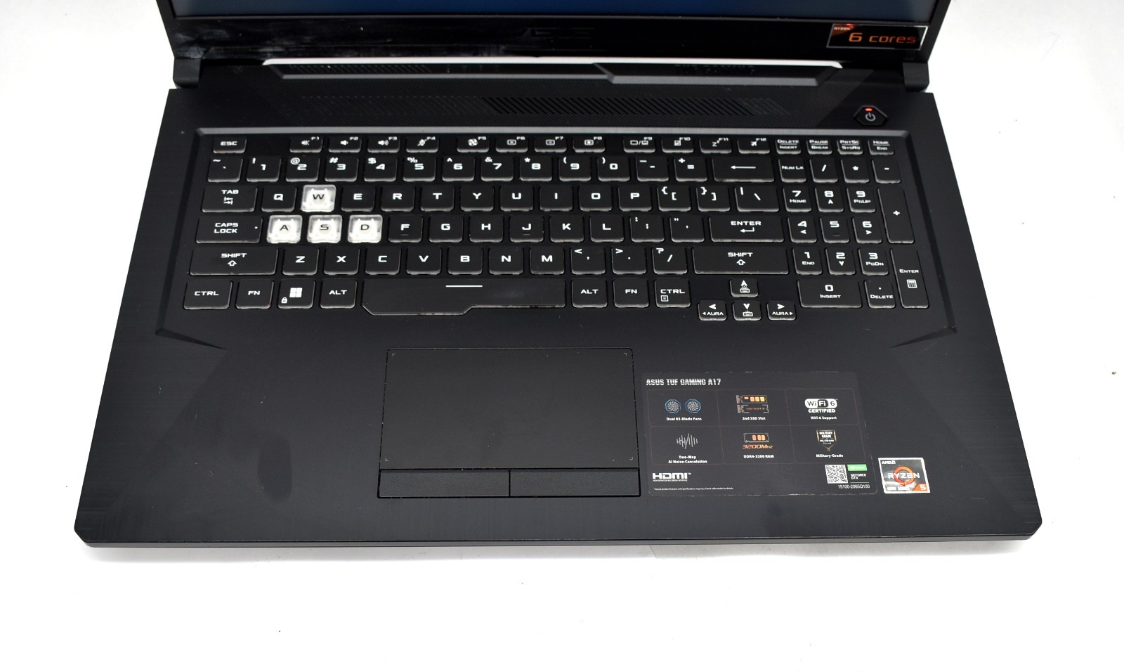 ASUS TUF FA706IHR-RS53 Gaming 17.3″ Ryzen 5 4600H GTX 1650 8GB Ram 512GB SSD W11
