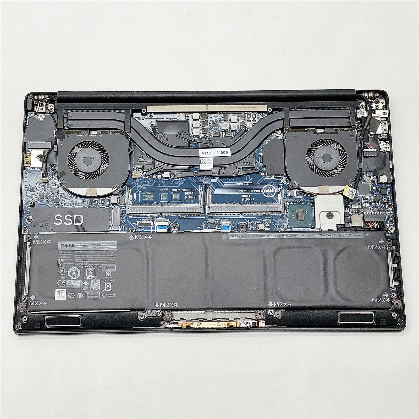 Dell Precision 5510 Laptop Xeon E3-1505M 2.8GHZ 15.6″ Touch UHD NO RAM/HDD Parts