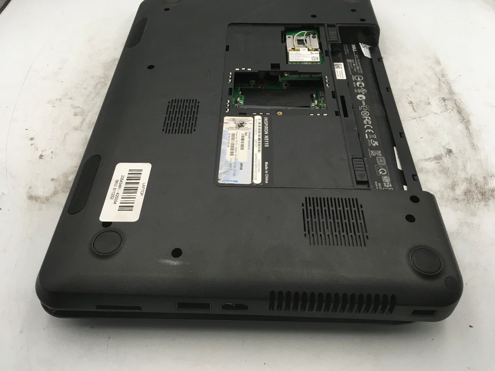 DELL INSPIRON N5110 – FOR PARTS – INTEL CORE I5 2ND GEN – NO RAM – READ DESC -BB