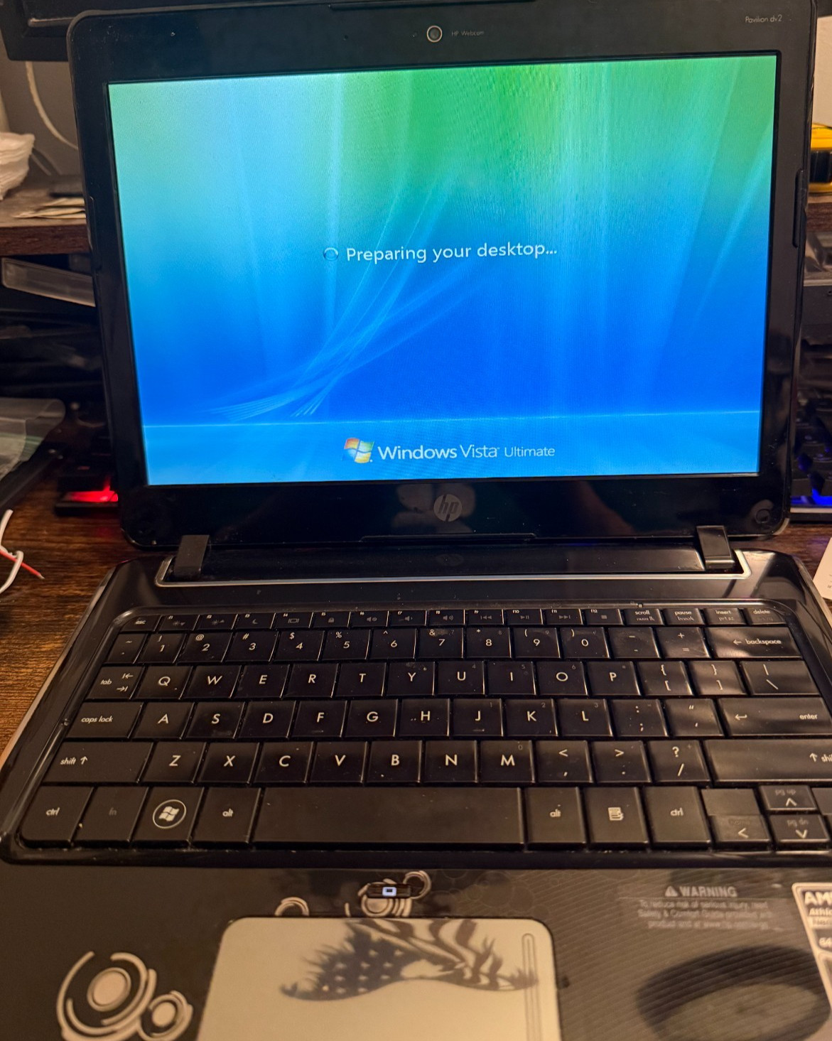 Nice! HP PAVILION dv2-1039wm 500GB HDD 12.1″ 4GB Ram, read free ship