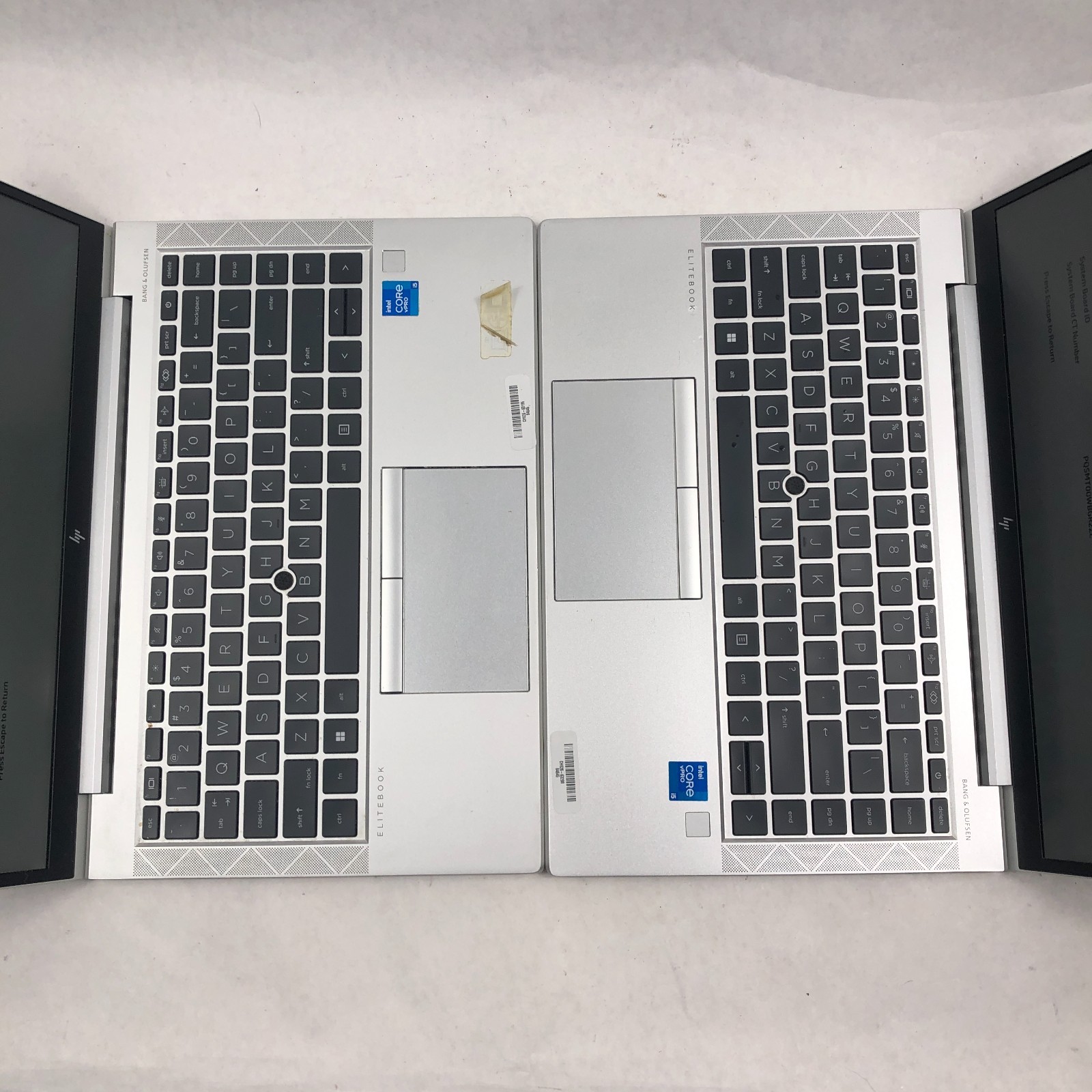 Lot of 2 HP EliteBook 840 G8 Laptop Core i5-1145G7 2.60GHz 16GB RAM NO SSD Read