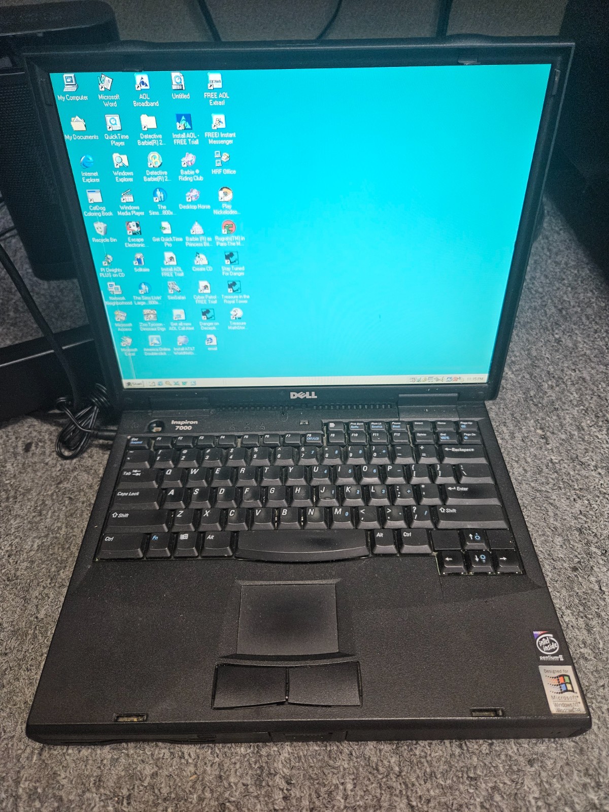 Vintage Dell Inspiron 7000 Laptop