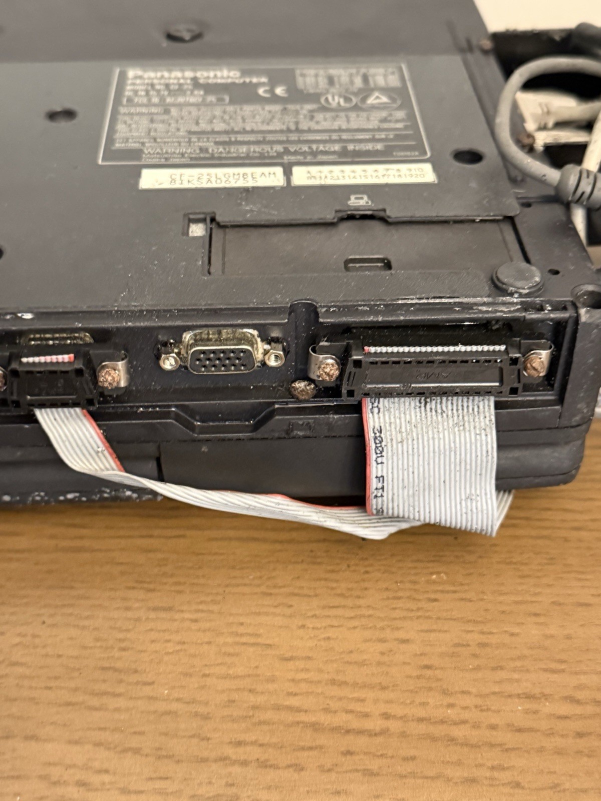 Vintage Panasonic Toughbook CF-25 Laptop | RGIS | Pentium MMX | Retro Gaming