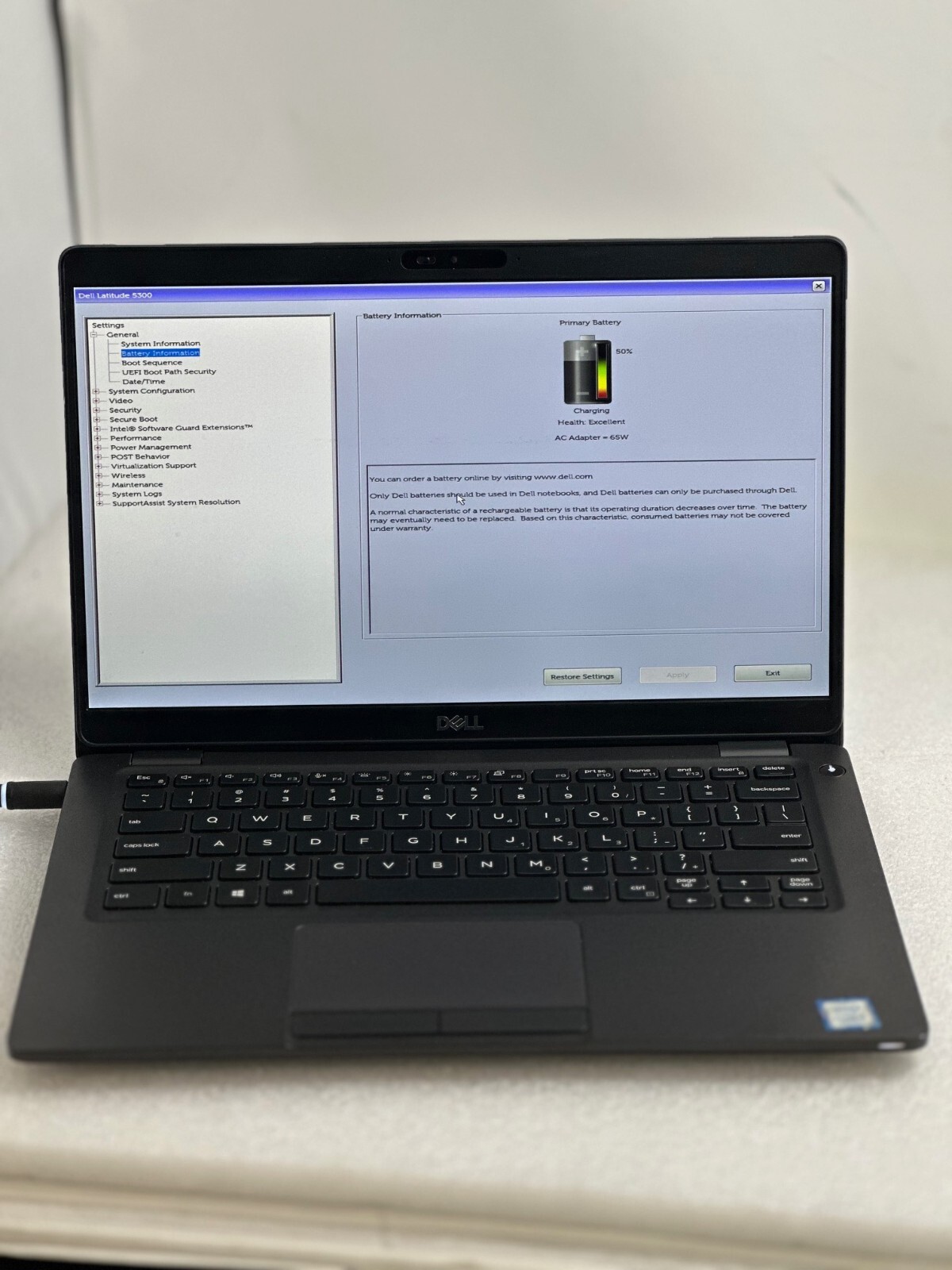 Dell Latitude 5300 2in1 13″ i5-8365U 1.6GHz 512 GB NVMe 8GB DDR4