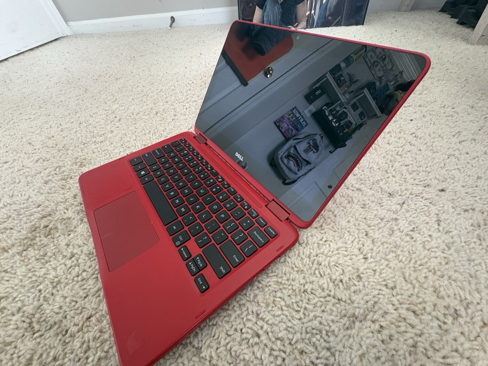 Dell Inspiron 11 Model 3185 Red Notebook/Laptop Built-in Webcam HDMI USB