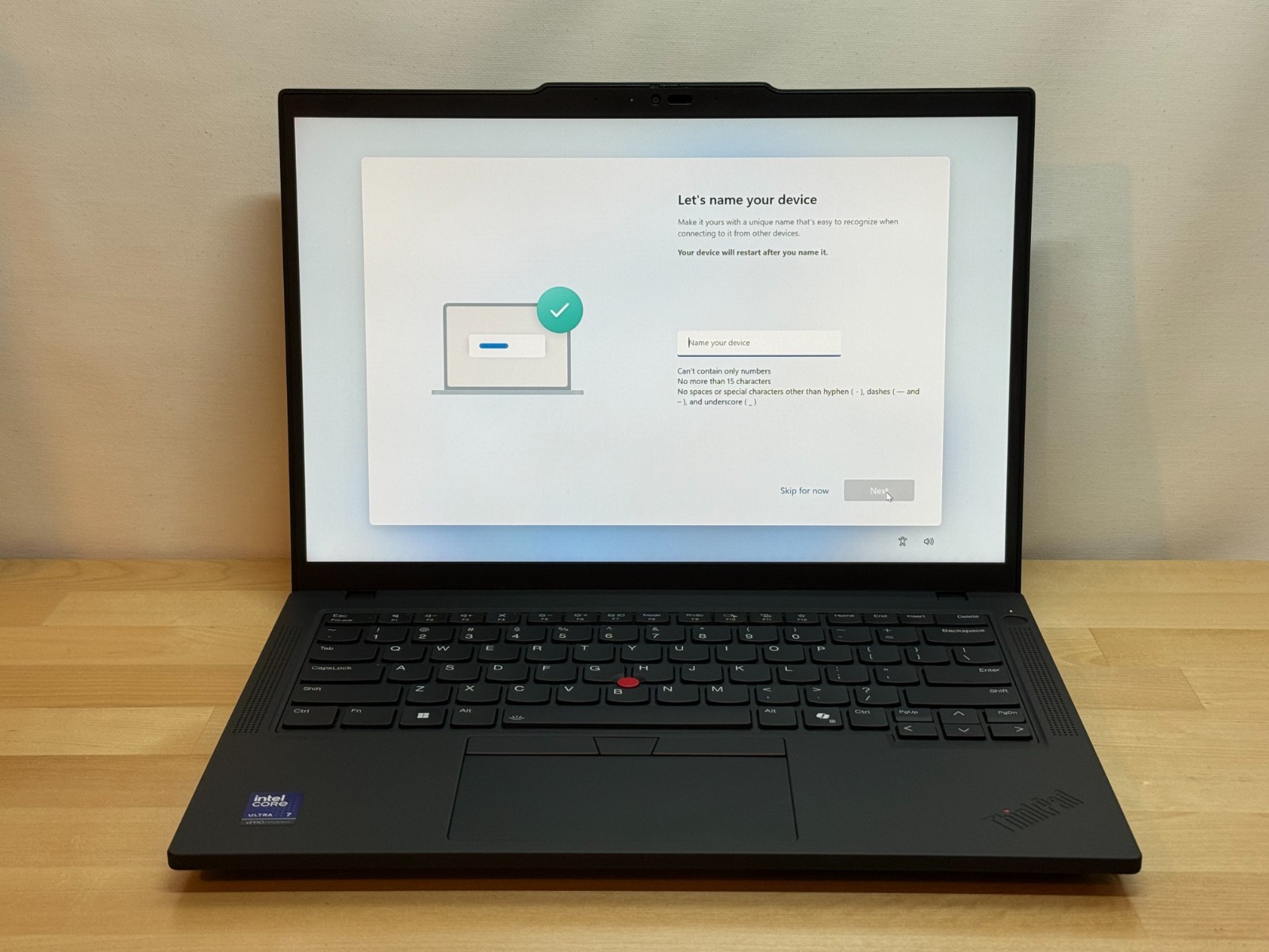 Lenovo ThinkPad T14 Gen 6 Touch Ultra 7 265U 32GB 512GB 21QC00AUUS 2029 WARRANTY