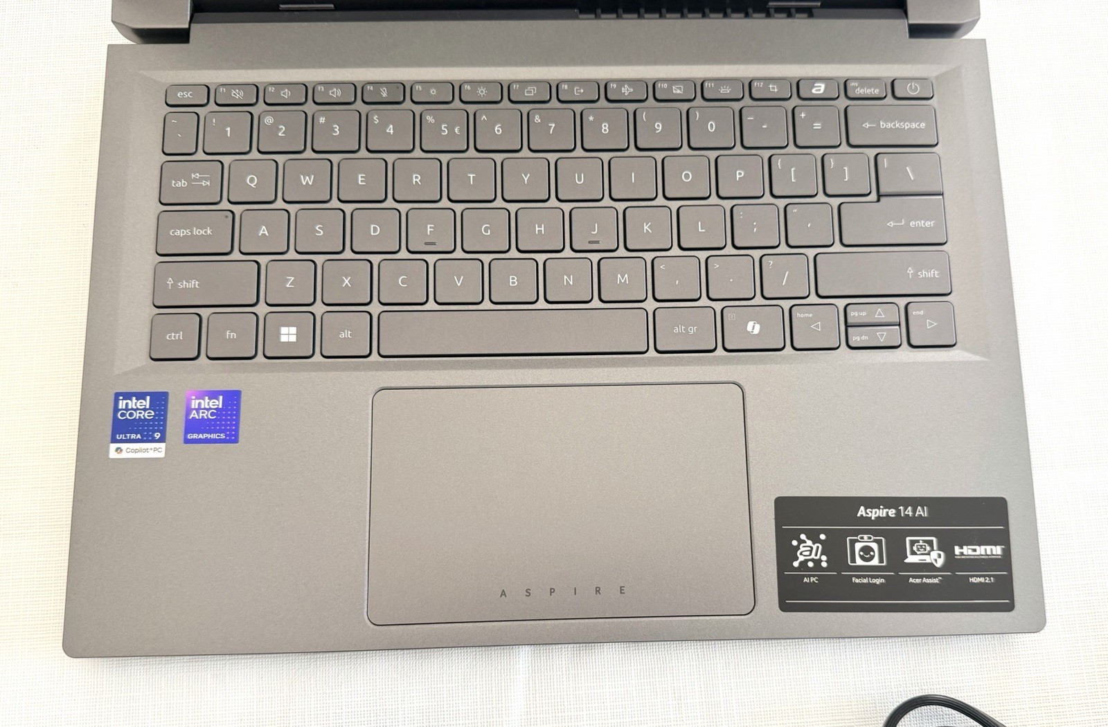Acer Aspire 14″ i9-288V Core Ultra 9 32GB LPDDR5 RAM 1TB SSD ARC 140V AI Laptop