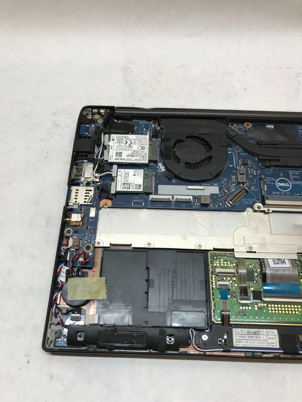 Dell Latitude 7290 12″ Unknown Intel Processor NO RAM For Parts NO POWER! – -DW