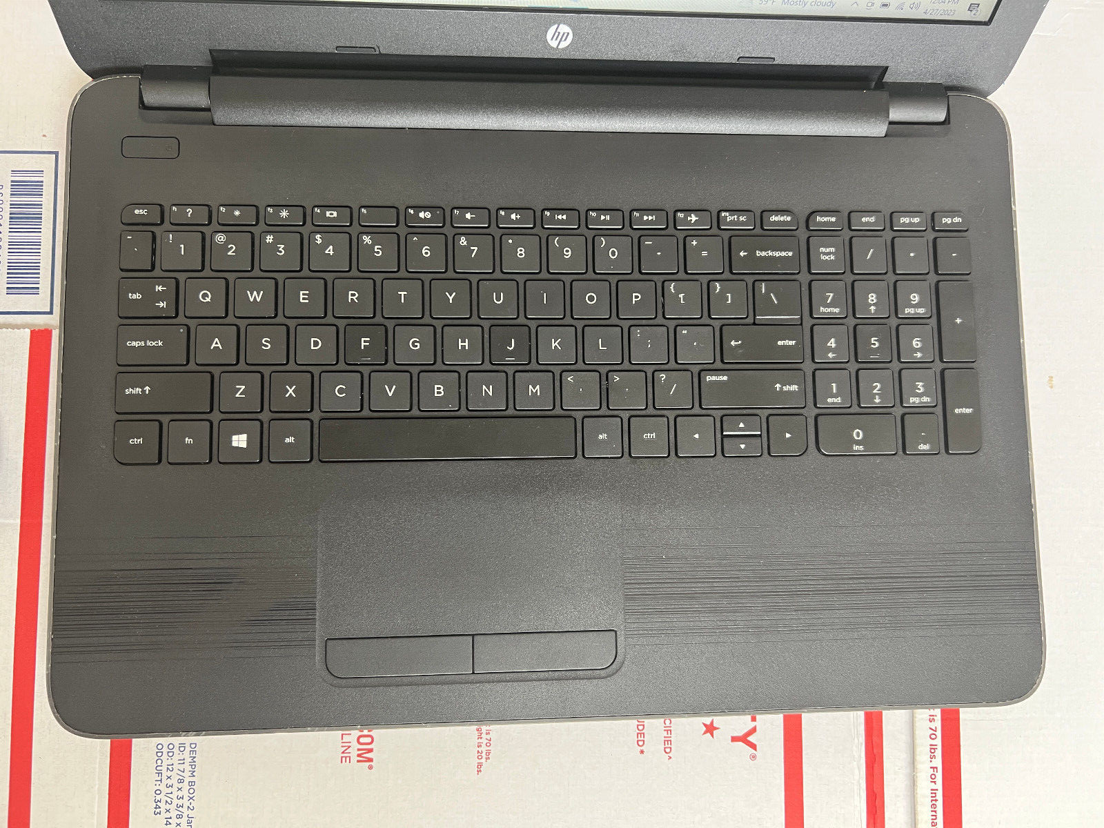 HP Notebook 255 G5 15.6″ AMD E2-7110 RADEON R2 1.80GHz – 4GB RAM – 500GB HDD
