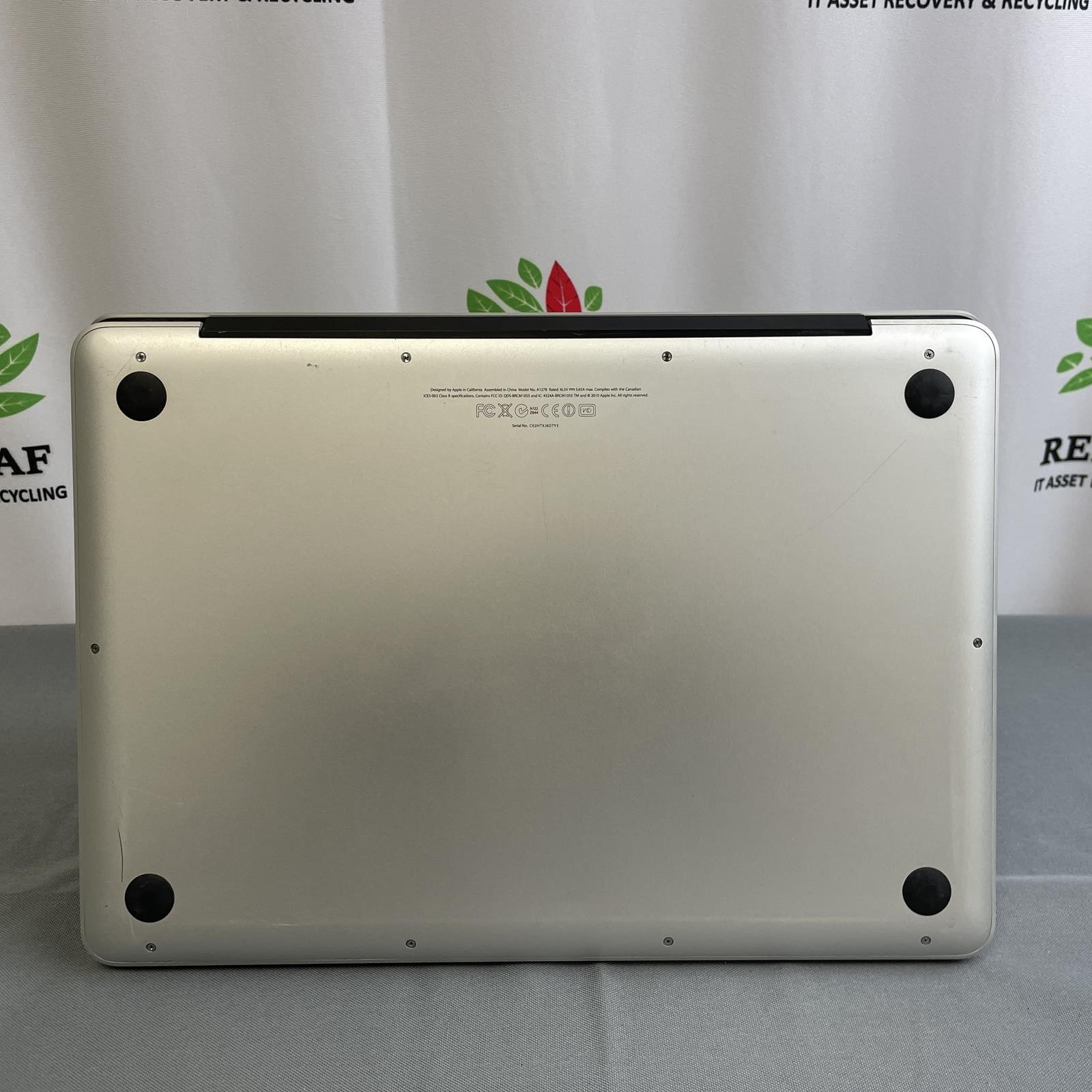 APPLE MacBook Pro A1278 13″ 2010, Core i5, 4 GB RAM, 500GB HDD | 303 Cycles