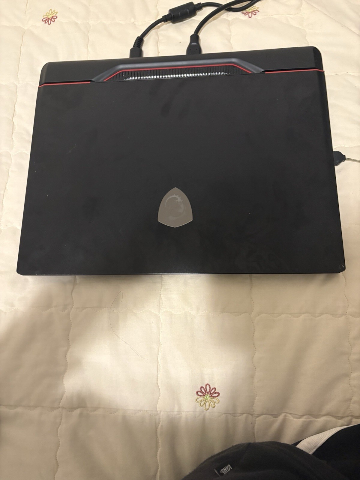 MSI Gaming Laptop Working with charger Used good Condition message for specs