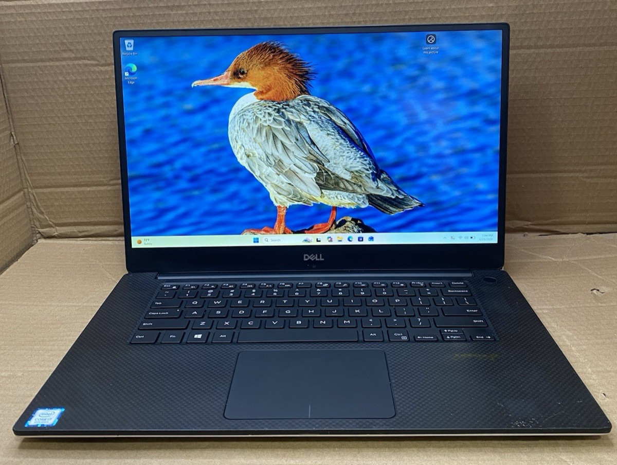 Dell XPS 15 9570 15.6″ Core i7-8750H @ 2.20GHz 16GB RAM 256GB SSD Windows 11 Pro
