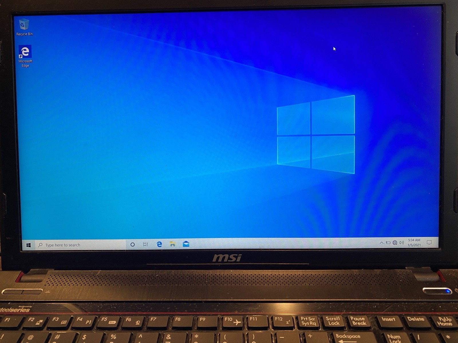 MSI Notebook MS-16GC Intel Core i7-4700MQ 2.4GHz 12GB RAM 500GB HD Win 10