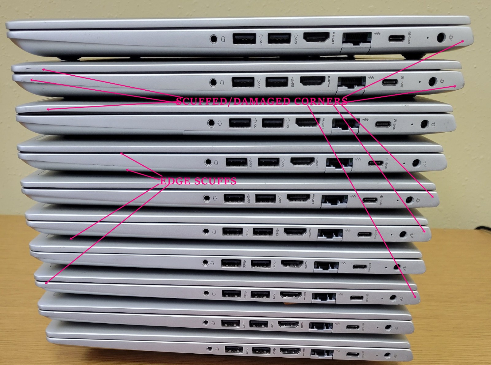 (Lot of 10)HP ProBook 450 G7 i5-10210U 1.60GHz 16GB No OS/SSD **BIOS LOCKED**