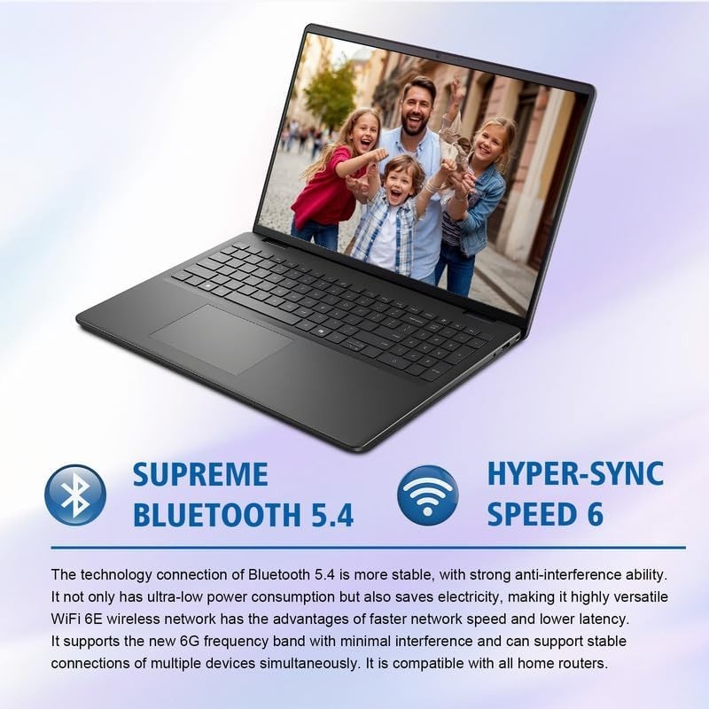 Dell 15.6” FHD Touchscreen Laptop,Intel Ultra 7 255U,16 GB DDR5 RAM, 1 TB SSD
