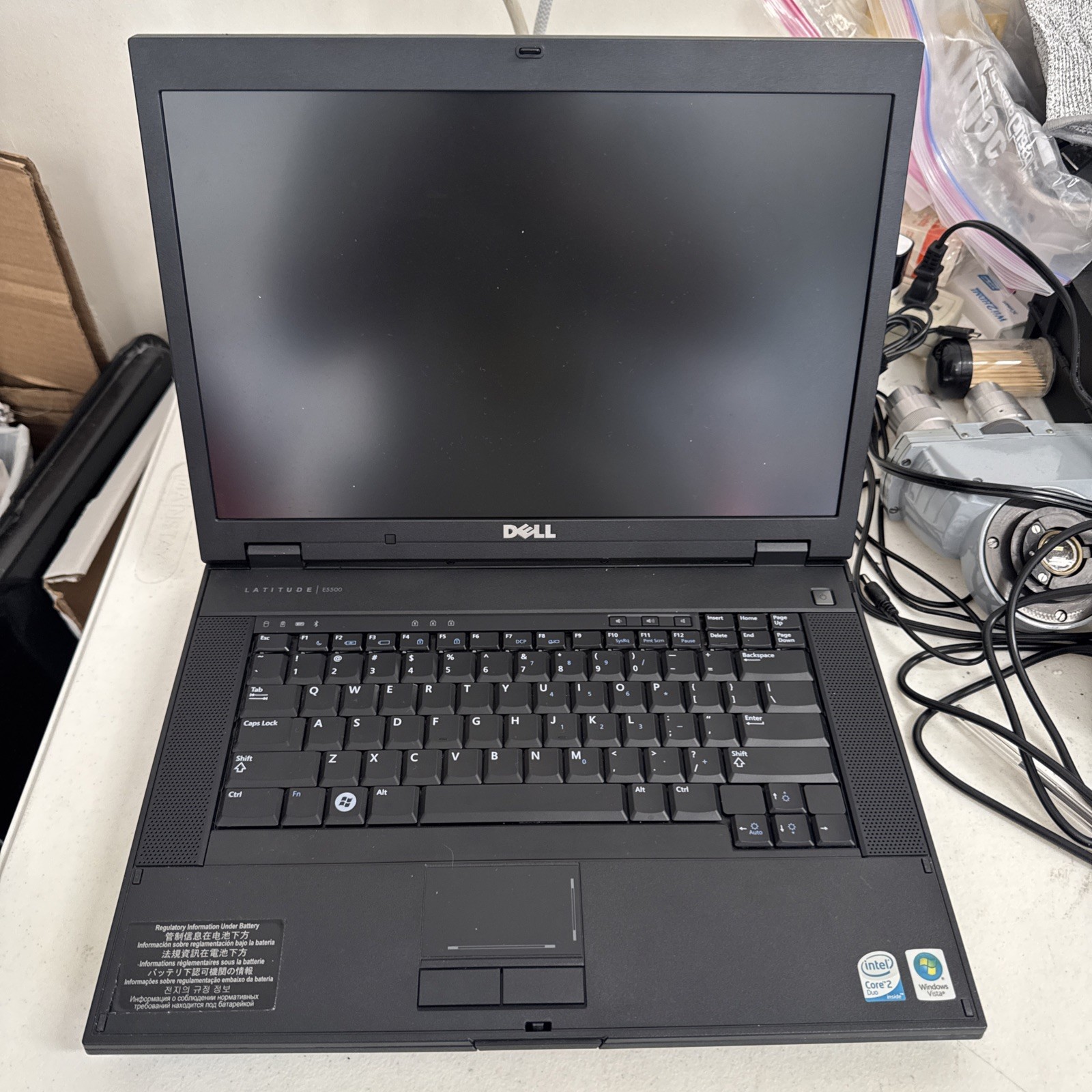 Dell Latitude E5500 Laptop Intel Centrino Windows Untested