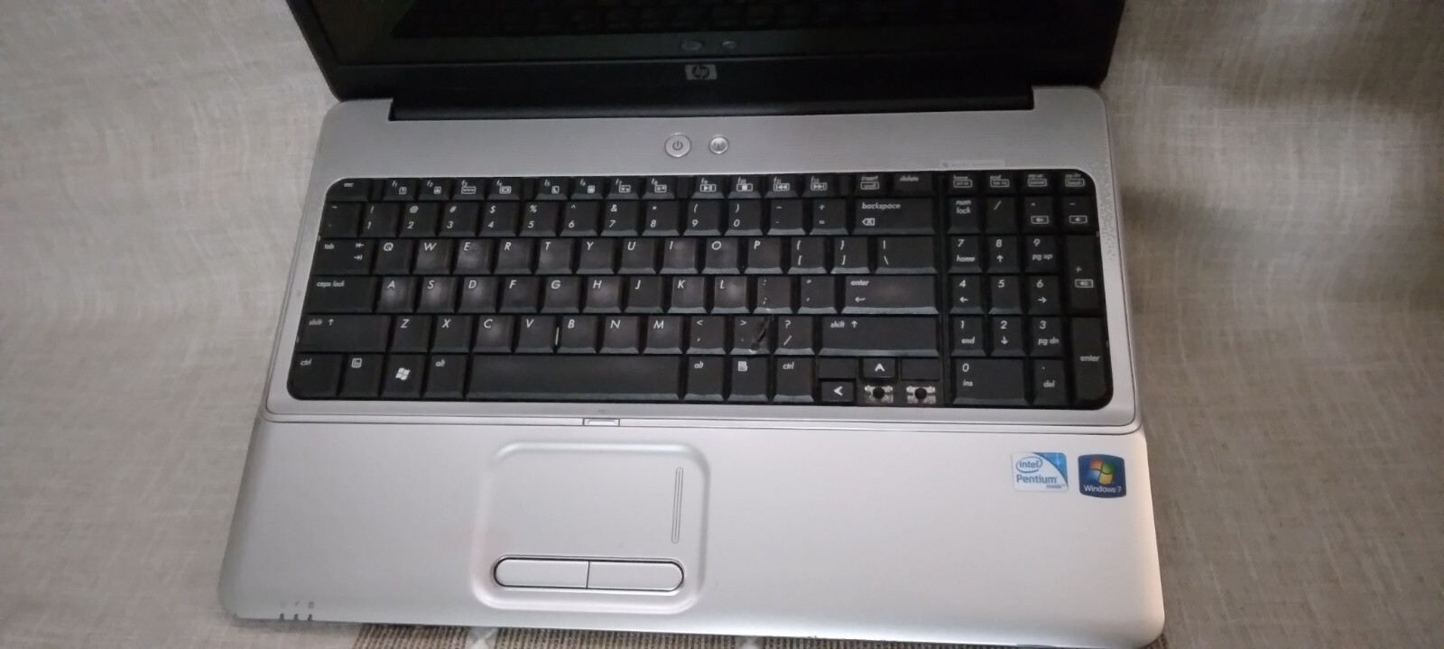 HP G60-553NR Laptop Intel Pentium Dual-Core T4300, with battery, parts only