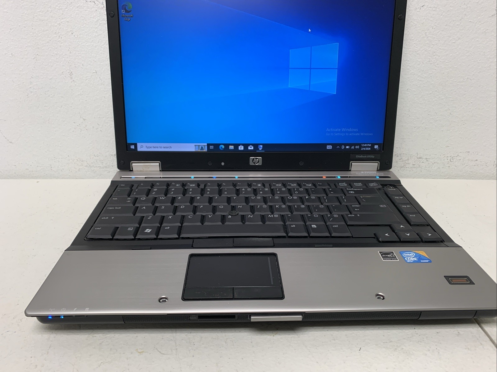 HP Elitebook 6930p 15.6″ Intel C2D P8700 2,53ghz 8GB 250GB WIN 10 PRO Read Desc