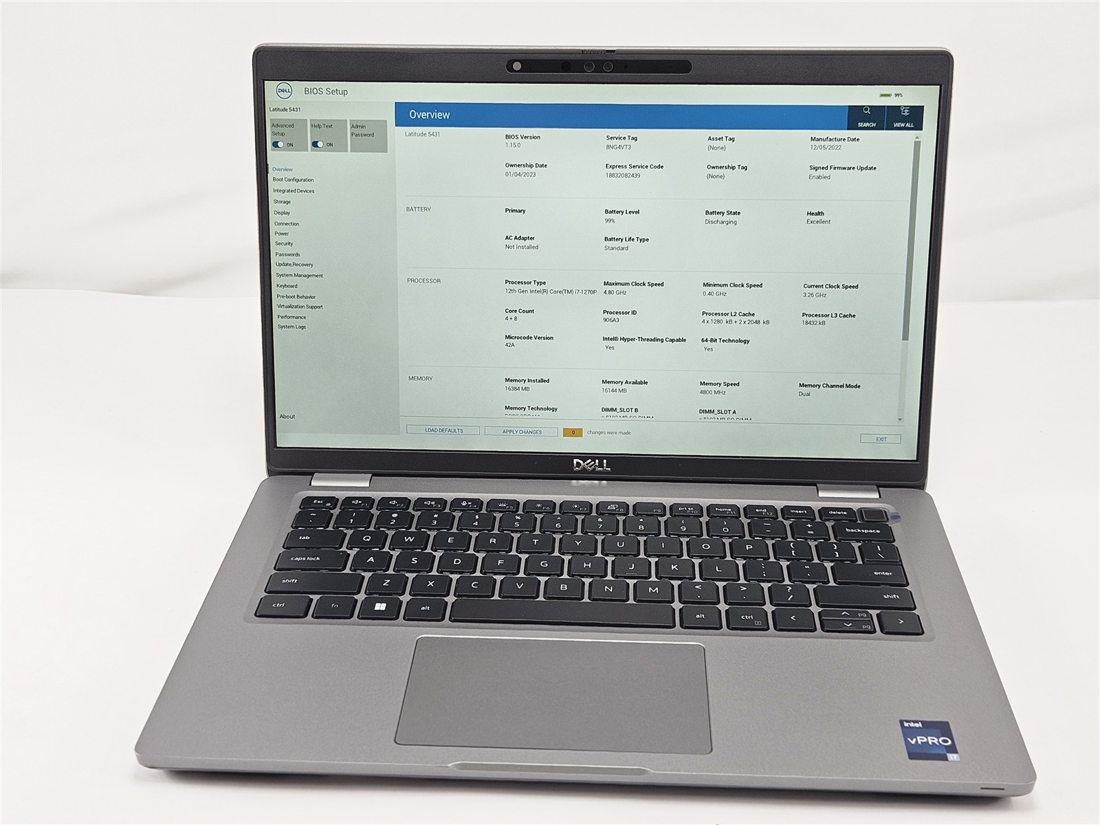 Dell Latitude 5431 i7-1270P 16GB 256GB SSD 14″ FHD Wi-Fi 6E Win11 Home