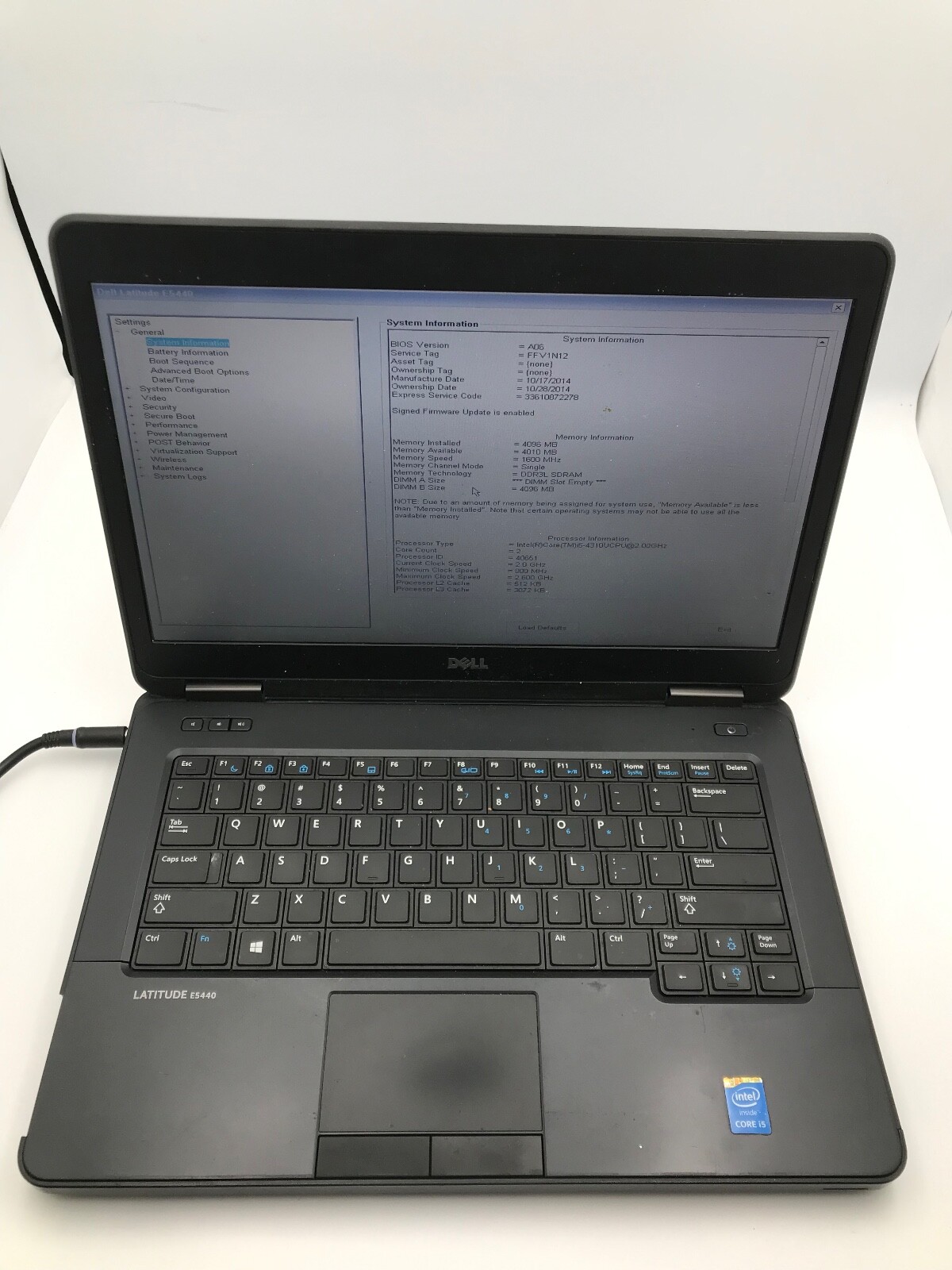 LOT OF 3-Dell E5440 14″ Intel Core i5-4310U 2.0GHz-Various Issues/For Parts – MZ