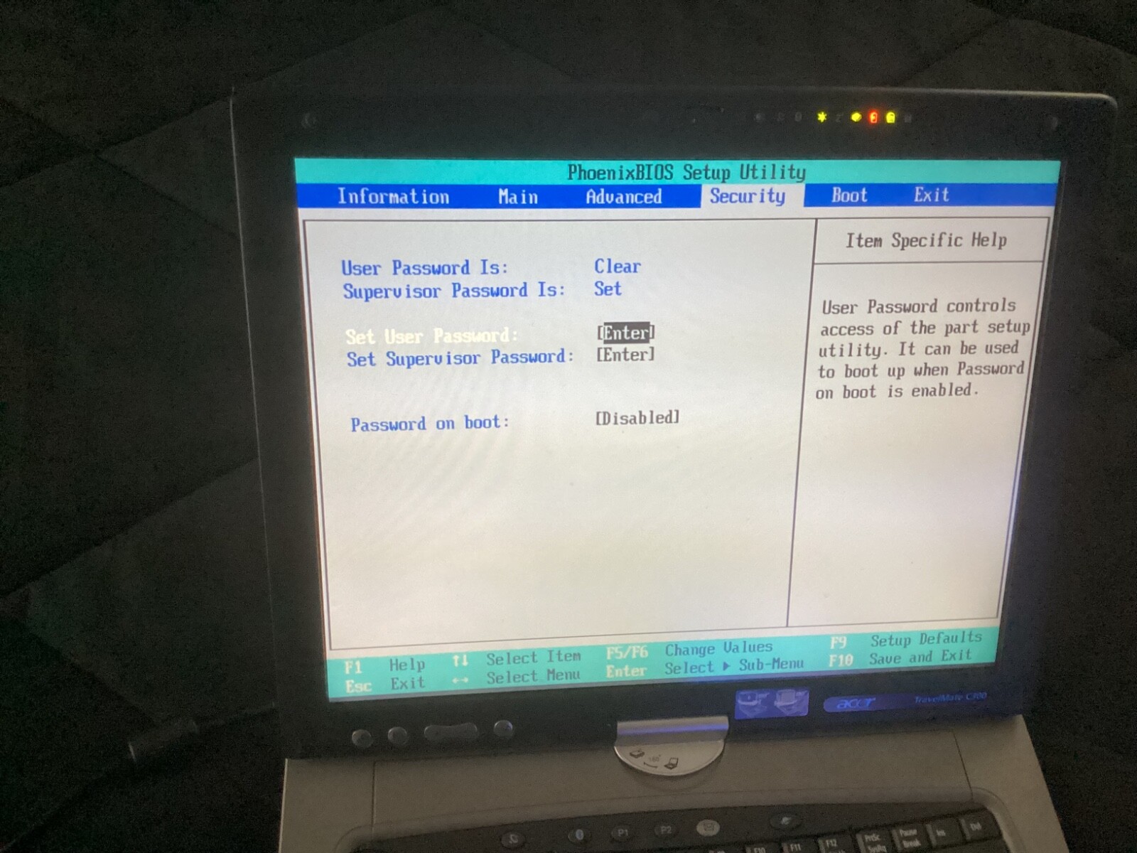 Acer Travelmate PC Tablet C300