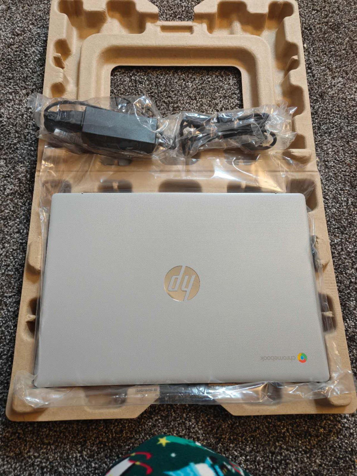 HP Chromebook 14a-ne1013dx 14 Inch HD Laptop 4GB 64GB Celeron Gray