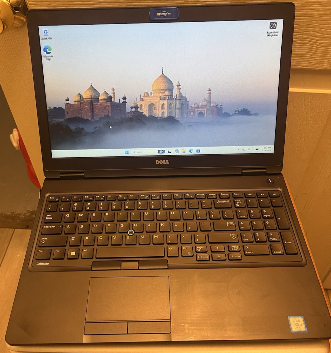 Dell 5580 2.90GHz Quad- i7 7820HQ/8GB/256GB SSD/15.6″ FHD/Webcam/BT