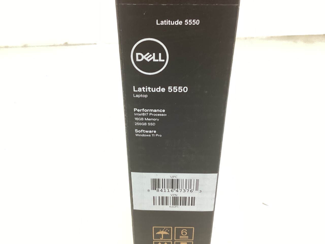 Dell Latitude 5550 15.6″ FHD Ultra 7-155U 16GB 256GB SSD Wi-Fi 6E W11P – K3CP1