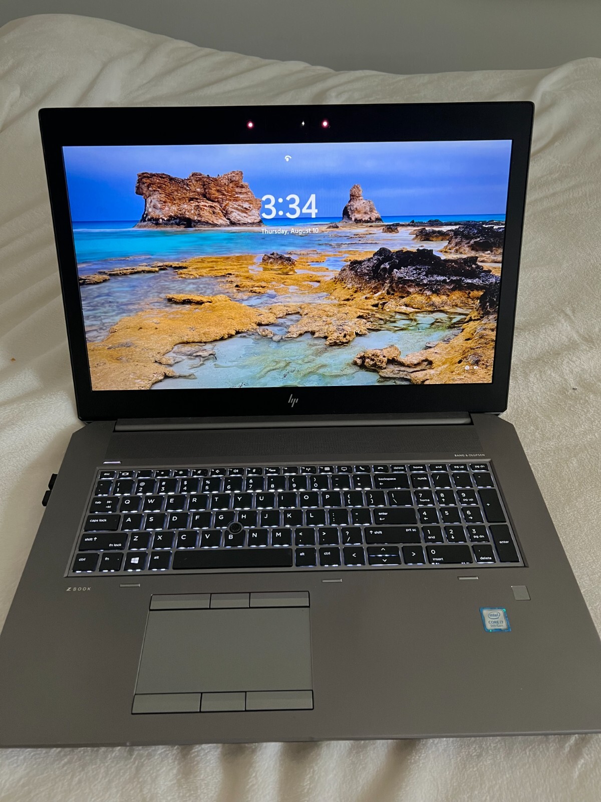 hp zbook 17 g6 i7-9850h
