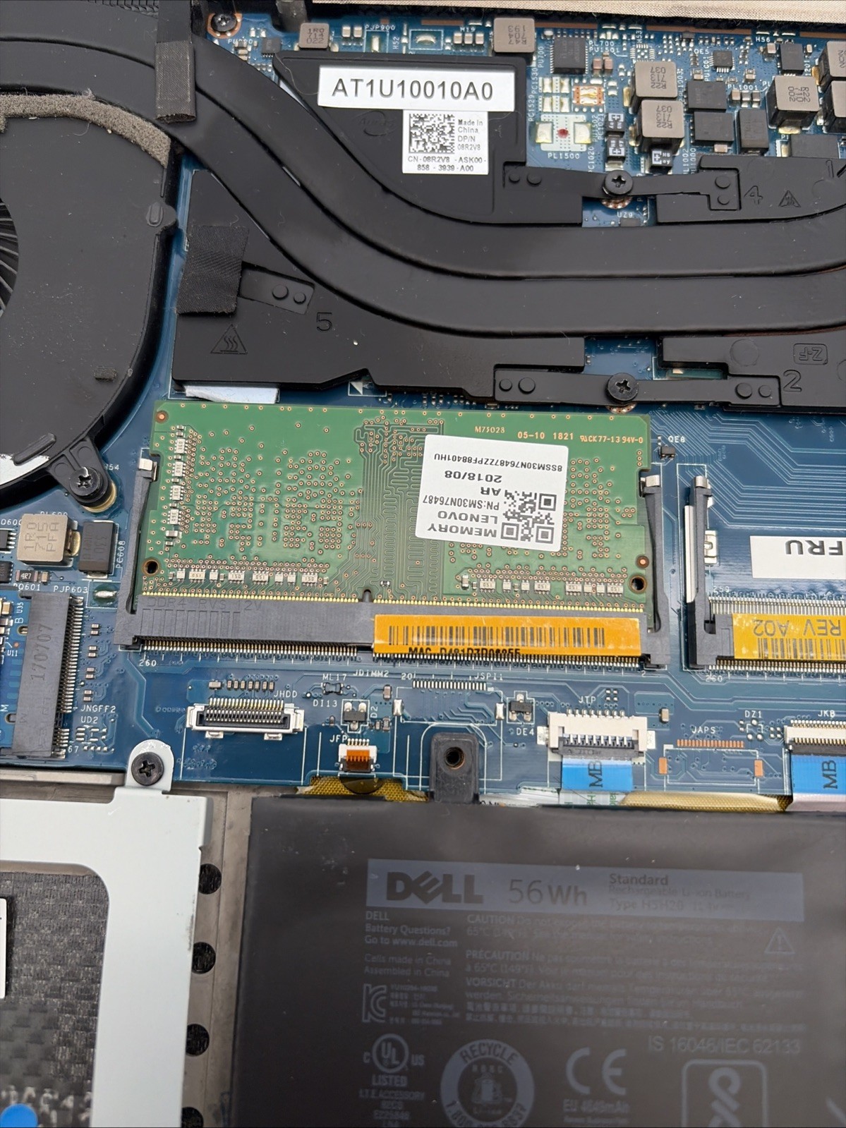Dell Precision 5520 Xeon E3-1505M v6 4GB RAM 128GB SSD PARTS (L75)