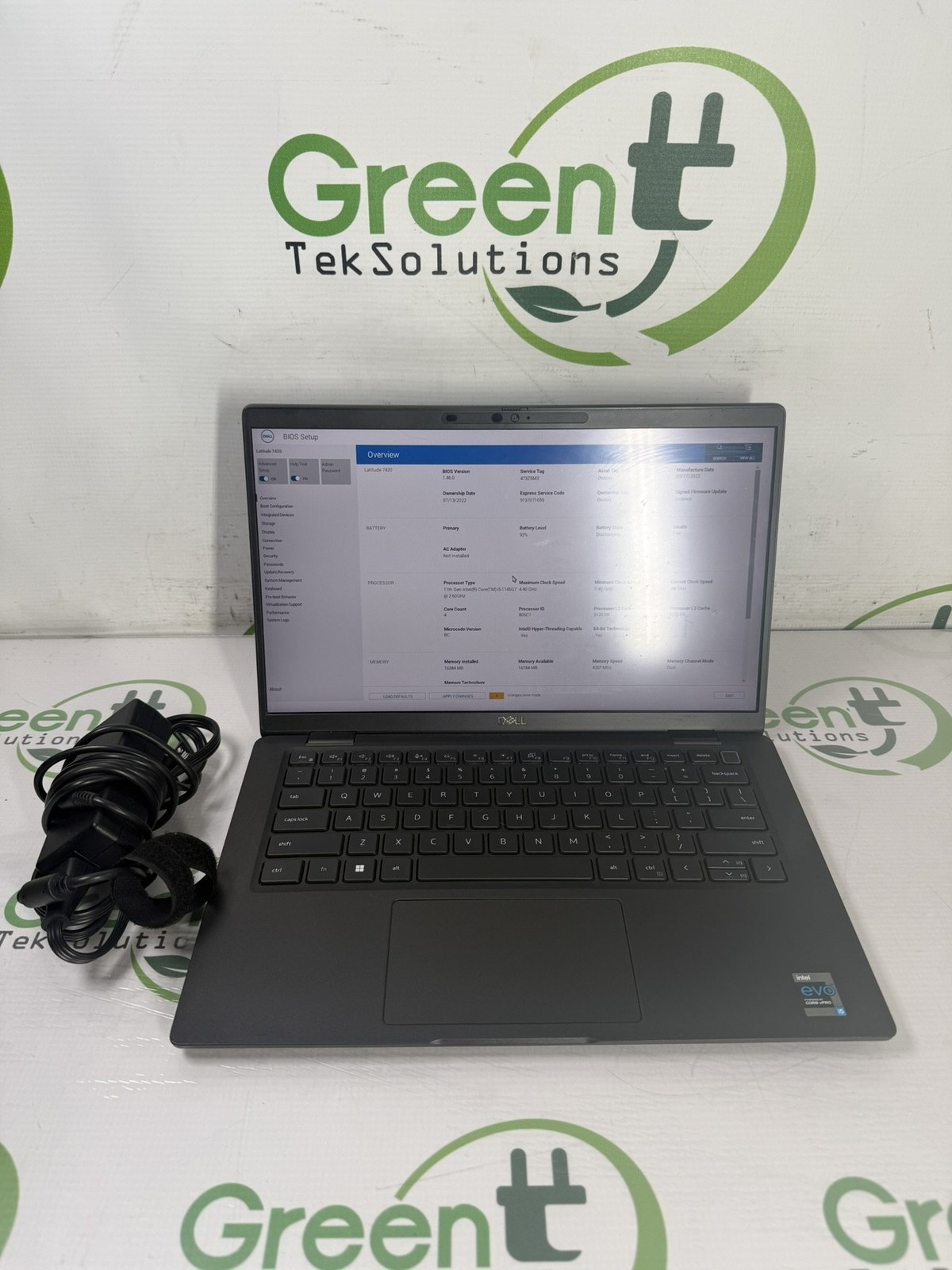Dell Latitude 7420 14″ i5-1145G7 2.6GHz 16GB DDR4 256GB W11 Pro Laptop – READ