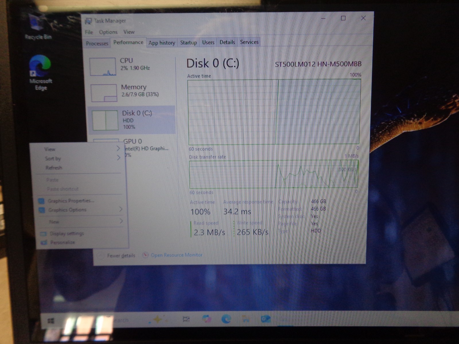 Dell Inspiron 15 3542 Core i3-4030U 1.9GHz 8GB RAM 500GB SSD 15.6″ Touch Win10