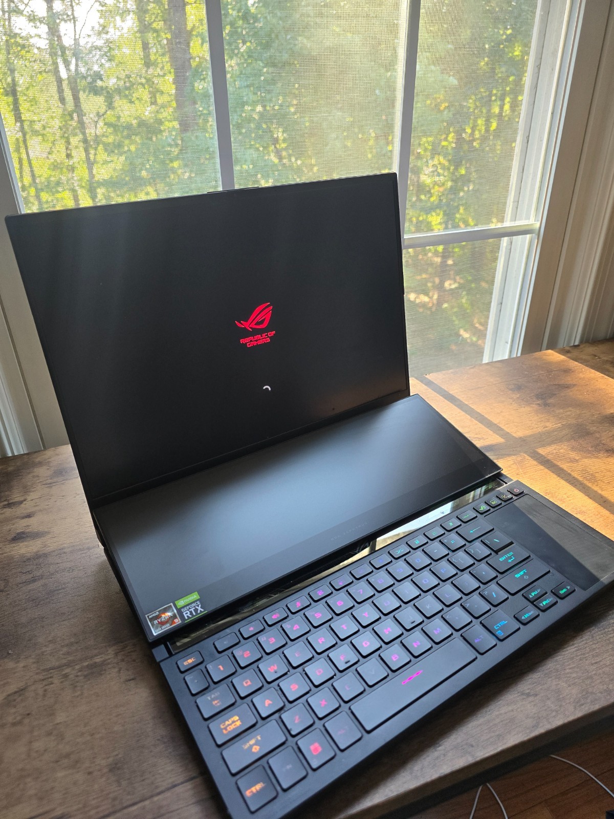 ASUS ROG Zephyrus Duo 16 Ryzen 9 RTX 3080 Ti 64GB RAM 4TB SSD Dual Screen