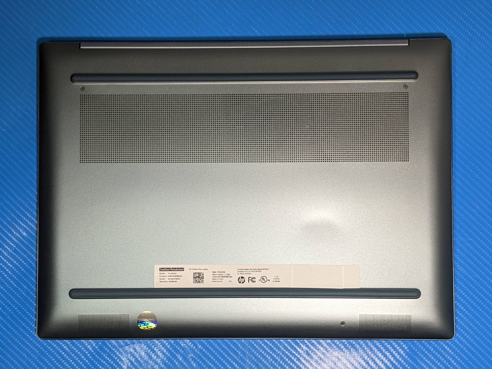 HP Pavilion Plus 14-ey0023dx 14″ WQXGA Ryzen 5 7540U 3.2GHz 16GB 512GB SSD +PA
