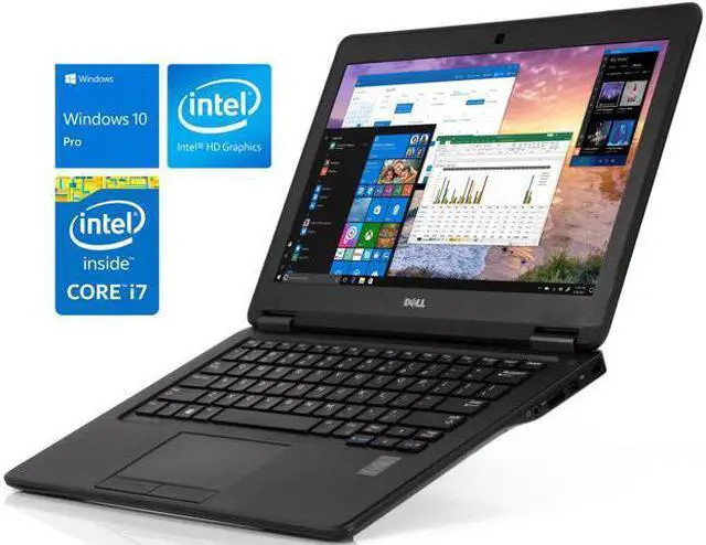 Dell Latitude E7250 i7-5600U 16GB RAM 256GB SSD 12.5 in W10 Pro