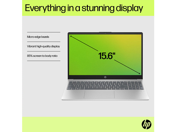 HP Essential Laptop Computer 15.6″ FHD Intel Core Ultra 5 12 GB memory;256 GB