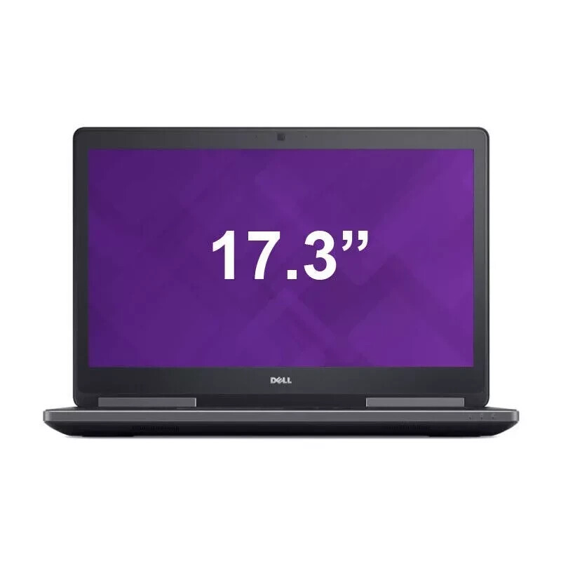 Dell Precision 7710 i7 Quad 2.70GHz Vary RAM&SSD 17.3″ FHD Cam Backlit Windows 7