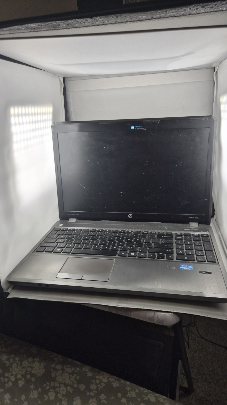 HP ProBook 4540s Intel i5 Laptop – For Parts / Not Working – Read Description