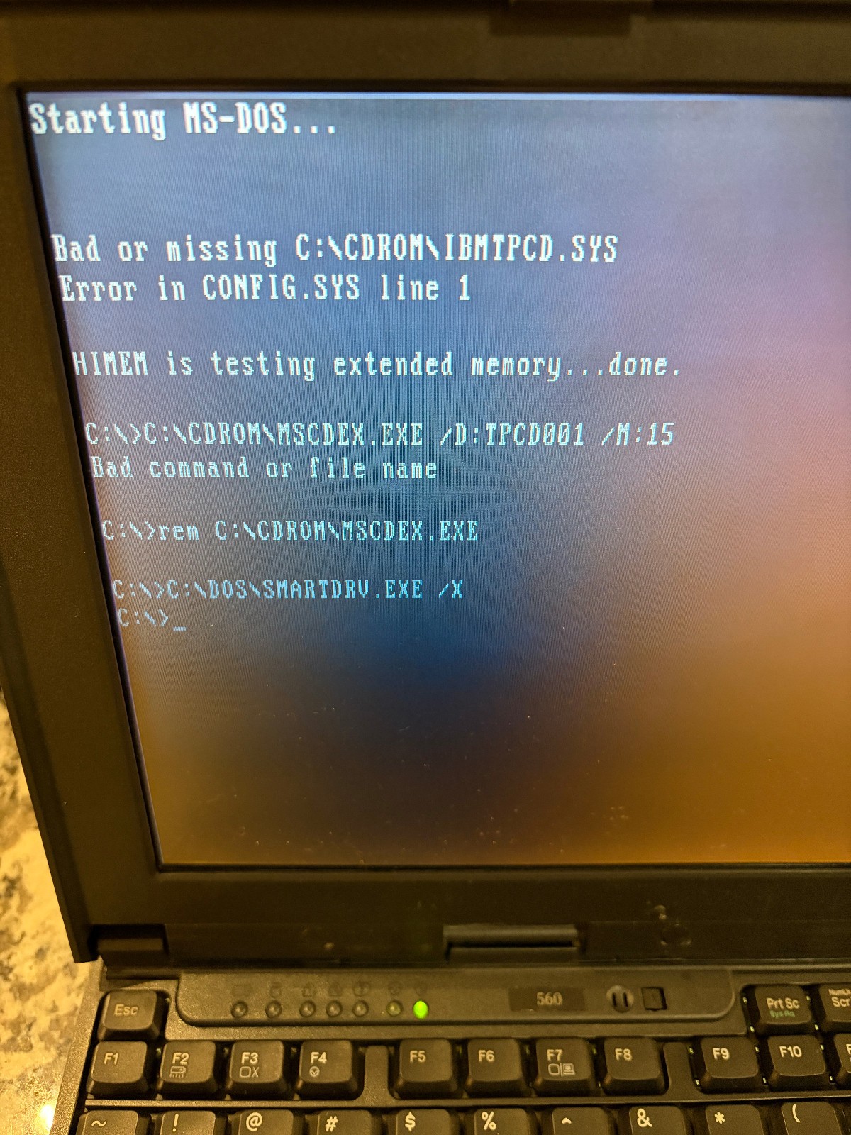 IBM ThinkPad 560 Windows 3.1 with EXTRAS!