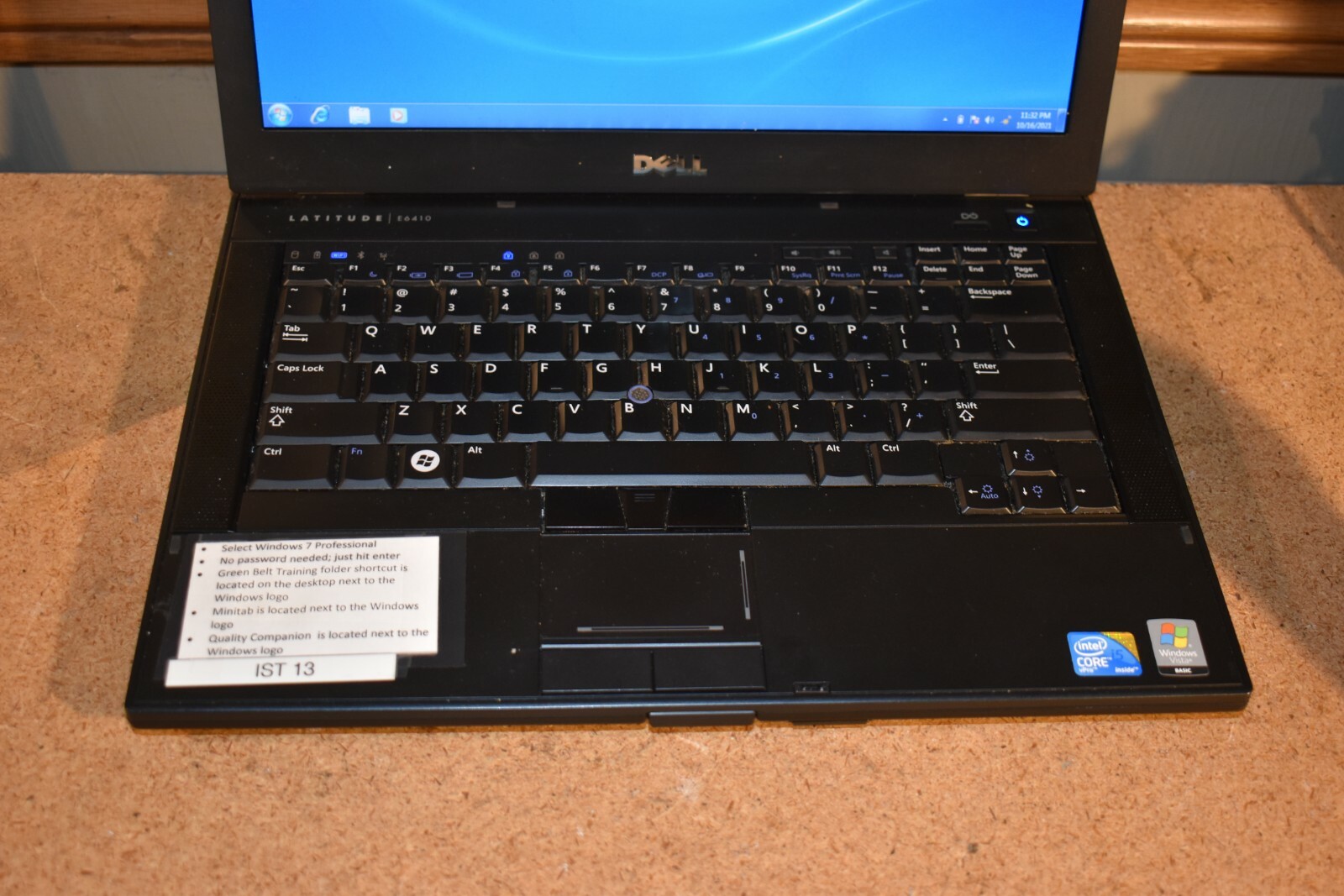 Dell Latitude E6410 Laptop Intel Core i5-540M 4GB RAM NVidia 3100M Windows 7 Pro