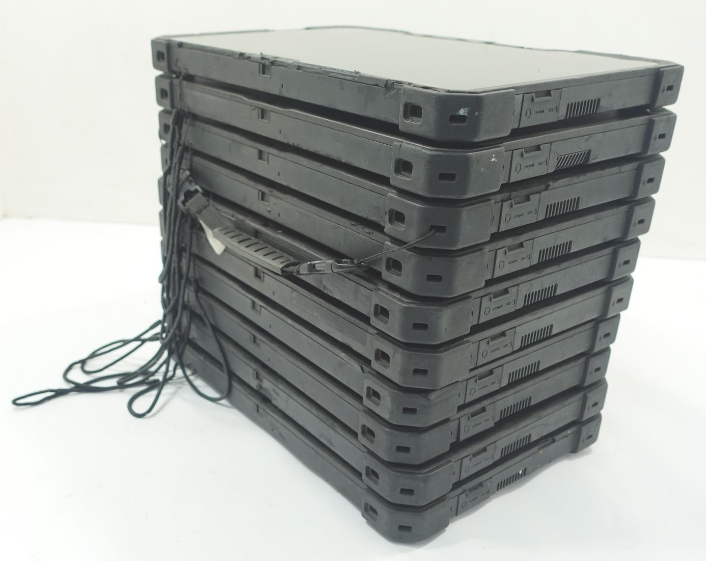 Lot 10 Dell Latitude 12 Rugged Tab 7202 11.6″ Core M-5Y71 1.20GHz 8GB No SSD