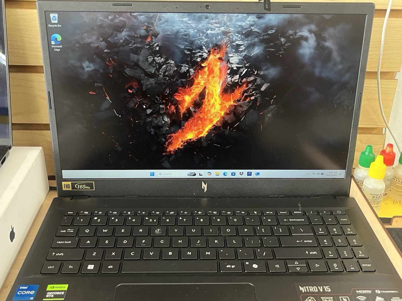 Acer Nitro V 15 Gaming Laptop Intel Core i5 RTX 8GB RAM 512GB SSD 15.6″ Win11
