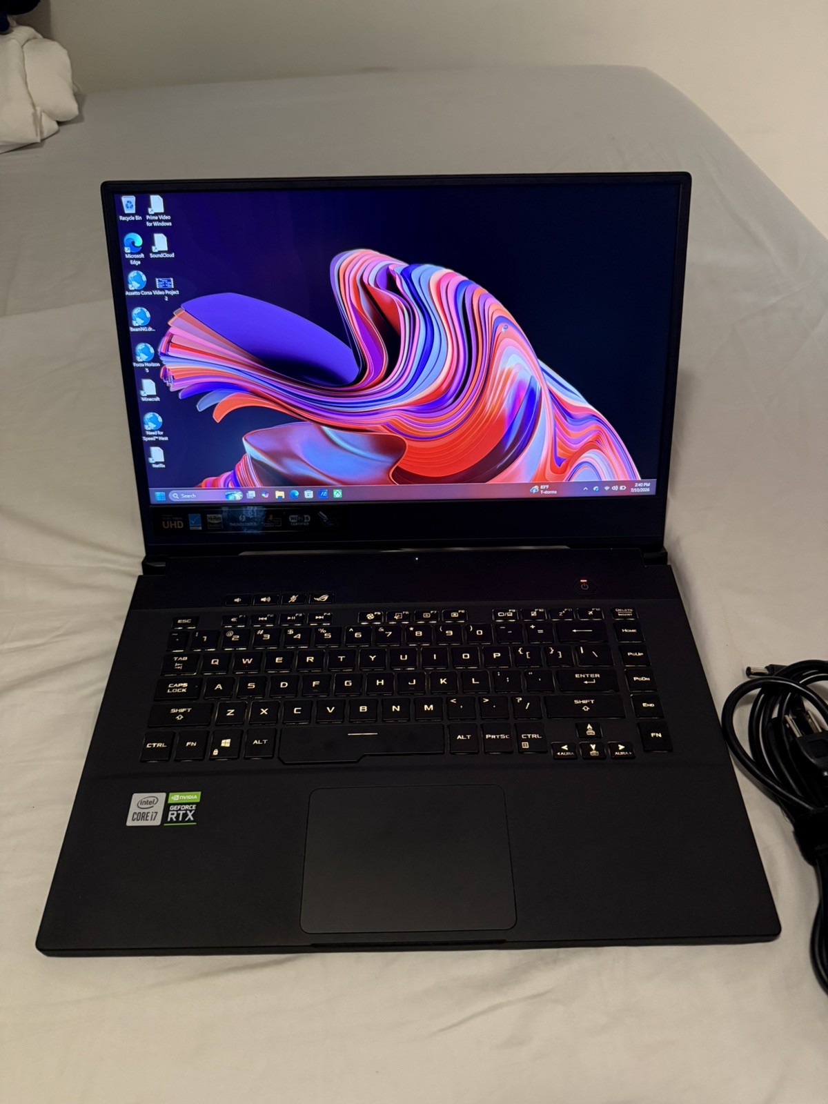 ASUS – ROG Zephyrus M15 15.6″ 4k Ultra HD Gaming Laptop GU502LV-BI7N8 – RTX 1TB
