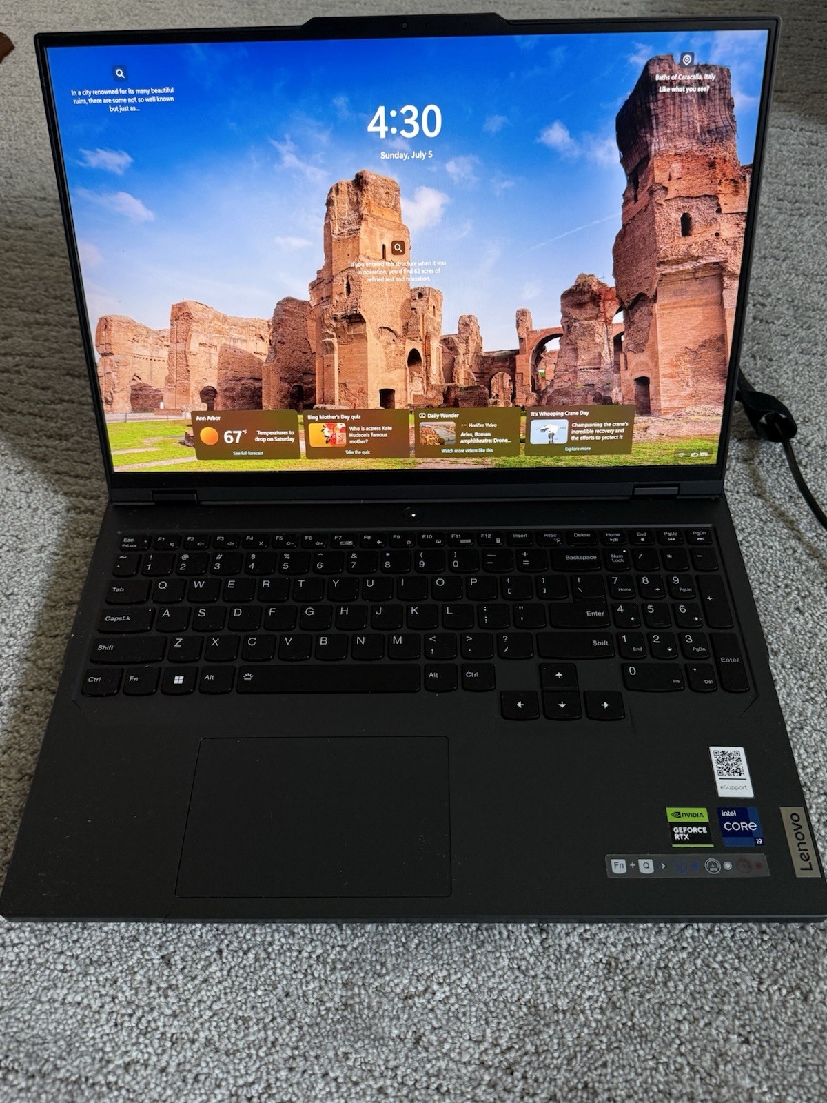 Lenovo Legion Pro 5 16IRX8 16″ 300 Nits (1TB SSD, Intel Core i9 13th Gen., 5.40