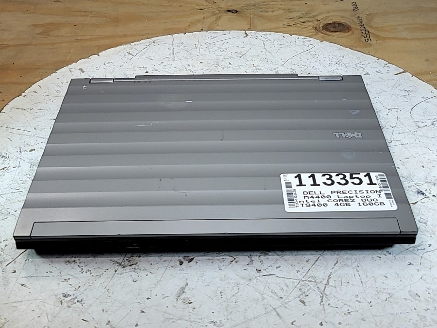 DELL PRECISION M4400 Laptop Intel CORE2 DUO T9400 4GB 160GB SEE NOTES
