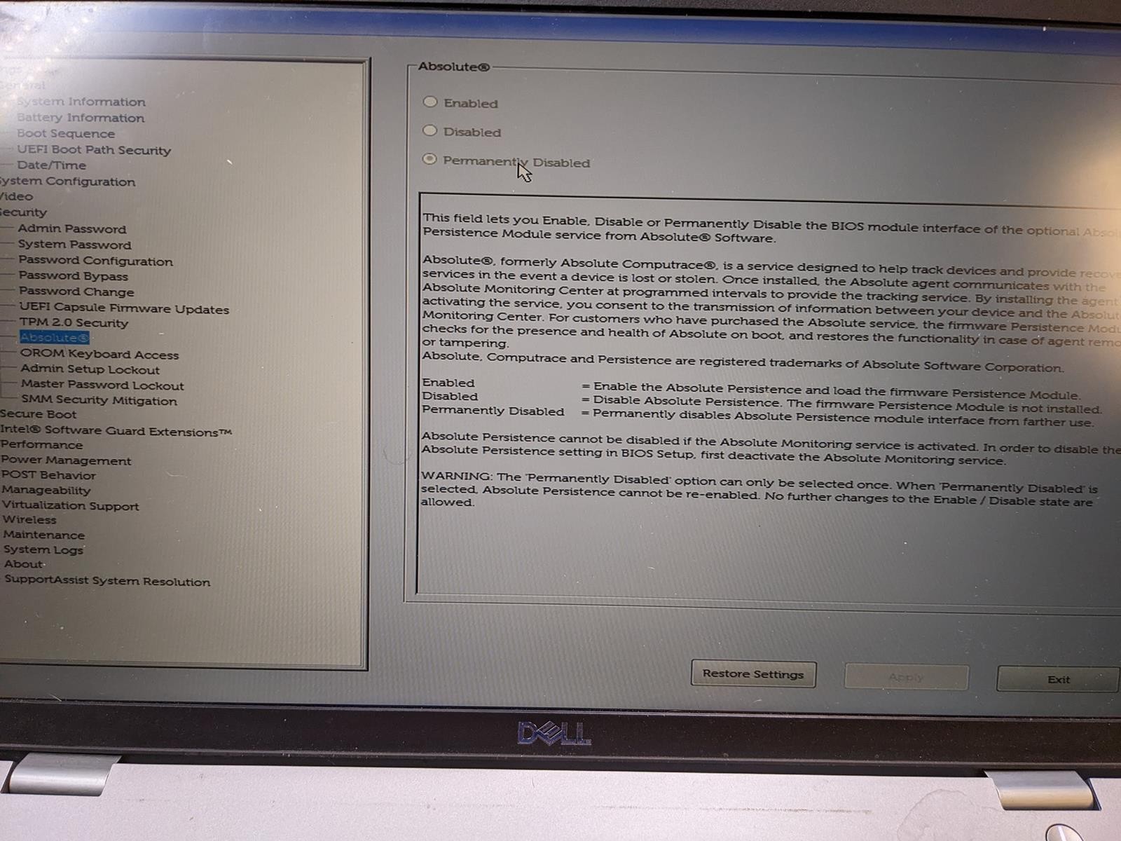 DELL LATITUDE 5511 i7-10850H @ 2.70 GHz, 8GB RAM, NO HDD/OS
